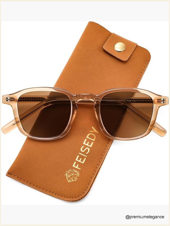 Vintage Square Sunglasses UV400 Protection Retro Trendy Shades main image 7